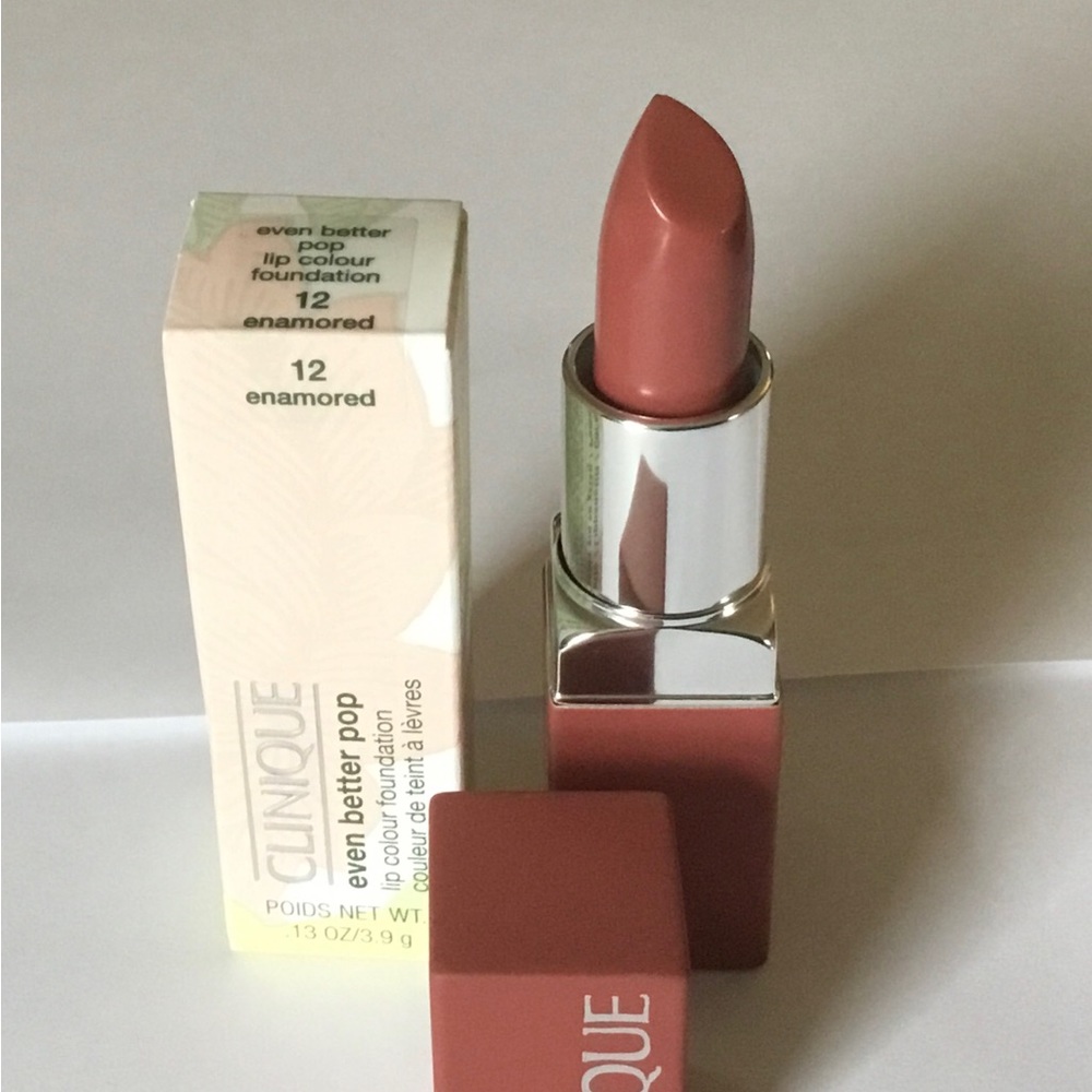 Clinique Better a pop Color Lipstick w/primer shade Enamored long wearing matte